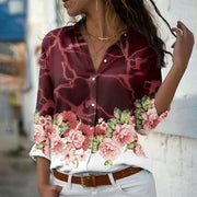 Blusa Estampada Elegante para Mujer – Corte Femenino