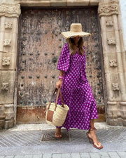 Mazatlán™ Vestido Boho Elegante para Mujer – Corte Fluido