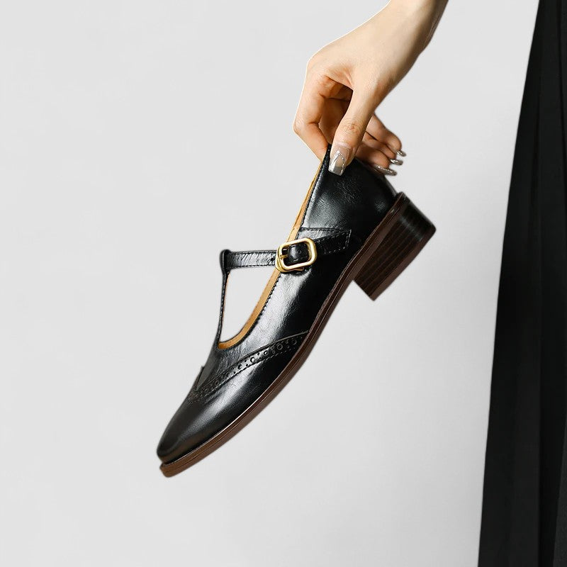 Bibiana™ Zapatos Ortopédicos Mary Jane con Correa en T