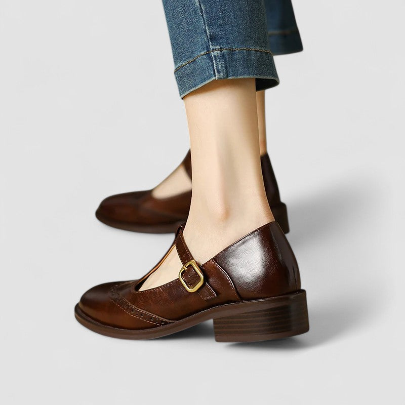 Bibiana™ Zapatos Ortopédicos Mary Jane con Correa en T