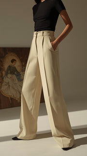 Adalí™ Pantalón Moldeador de Talle Alto y Pierna Ancha para Mujer