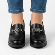 Veronica - Mocasín ortopédico con tacón