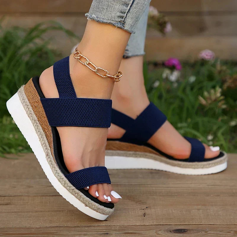 Colotlán™ Sandalia Ortopédica para Mujer con Plataforma Cómoda