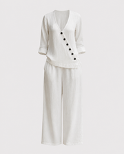Conjunto Xitlali Básico Femenino, Cómodo y Elegante para el Diario