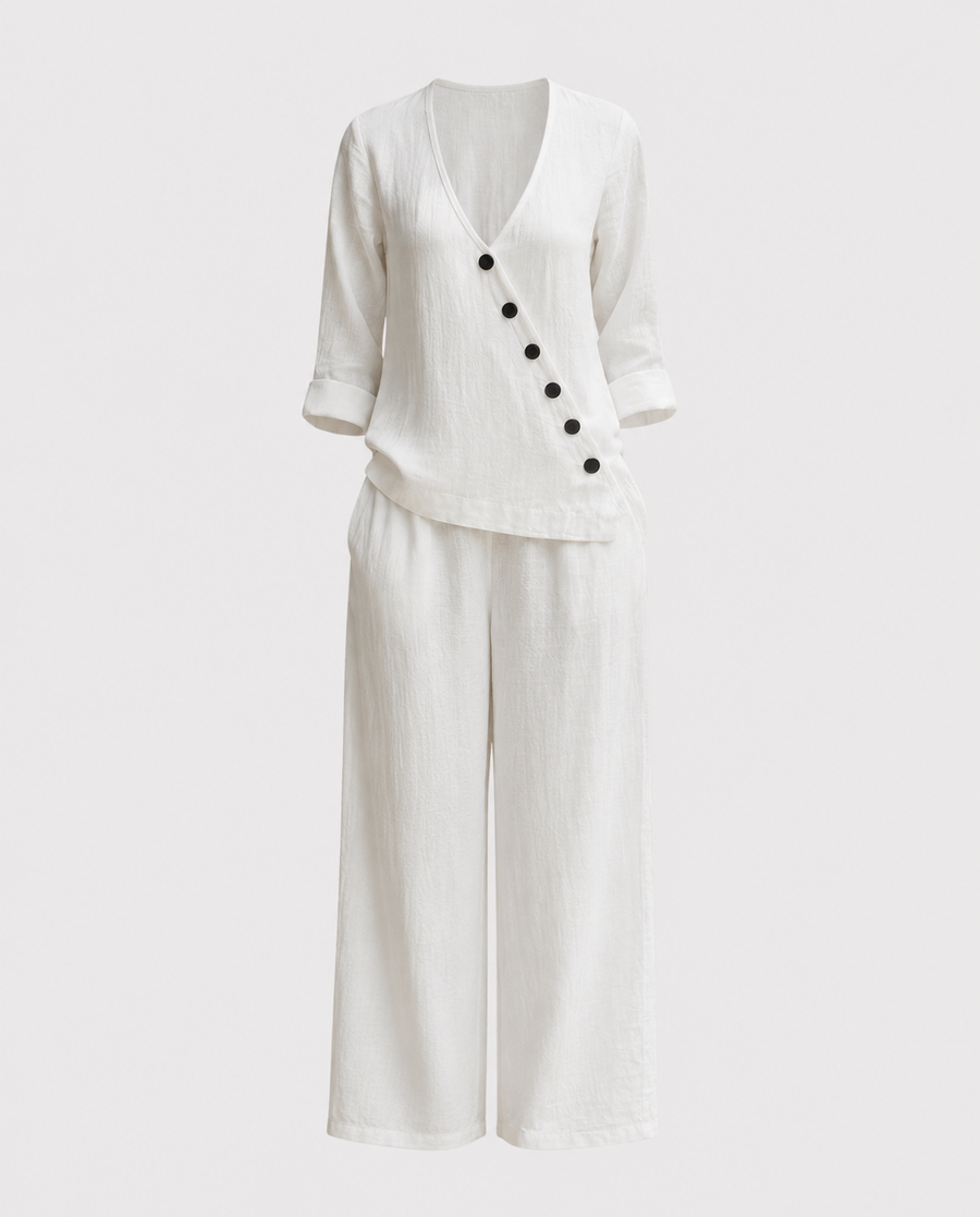 Conjunto Xitlali Básico Femenino, Cómodo y Elegante para el Diario