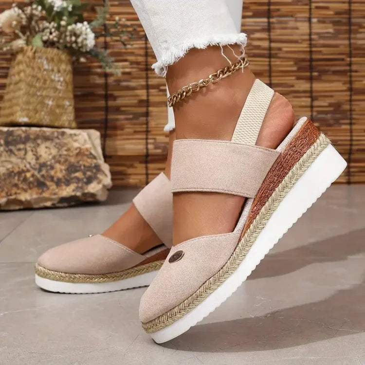 Nayarit™ Sandalia Ortopédica para Mujer con Plataforma Acolchada