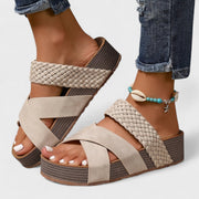 Rosaisela™ Sandalias Ortopédicas de Piel