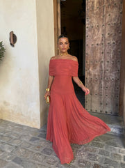 Onofra | Vestido de Lino y Seda