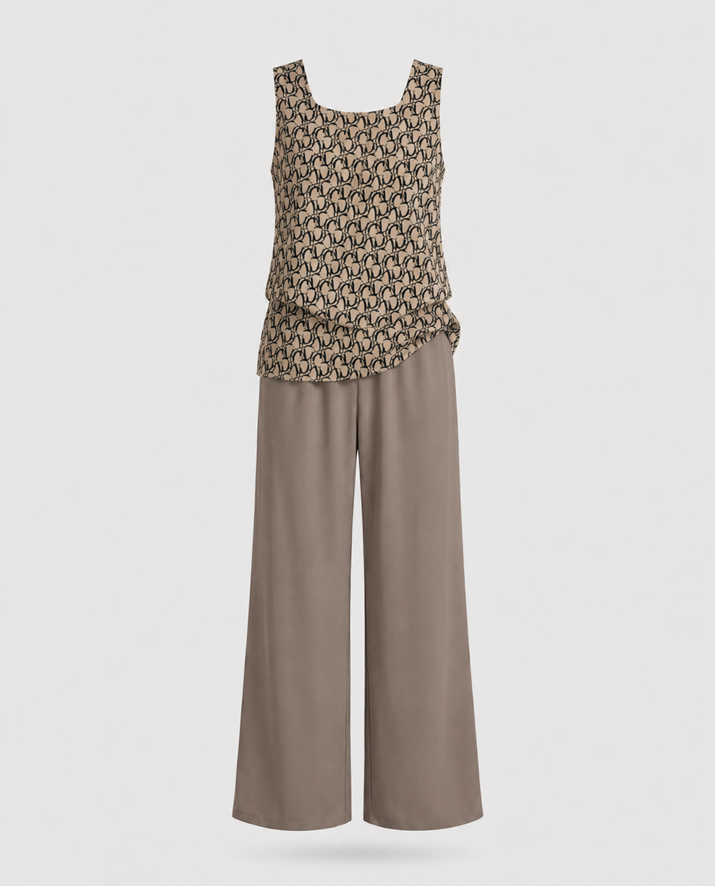 Xóloitzcuintle™ Conjunto de Verano Elegante para Mujer con Blusa y Pantalón