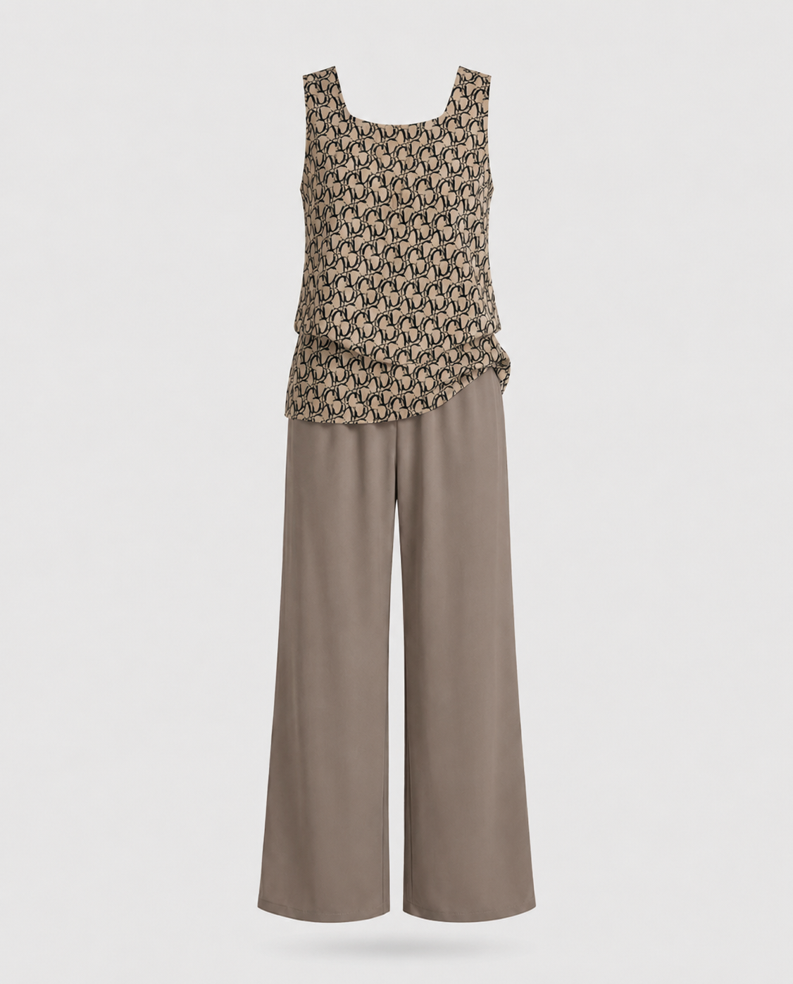 Xóloitzcuintle™ Conjunto de Verano Elegante para Mujer con Blusa y Pantalón