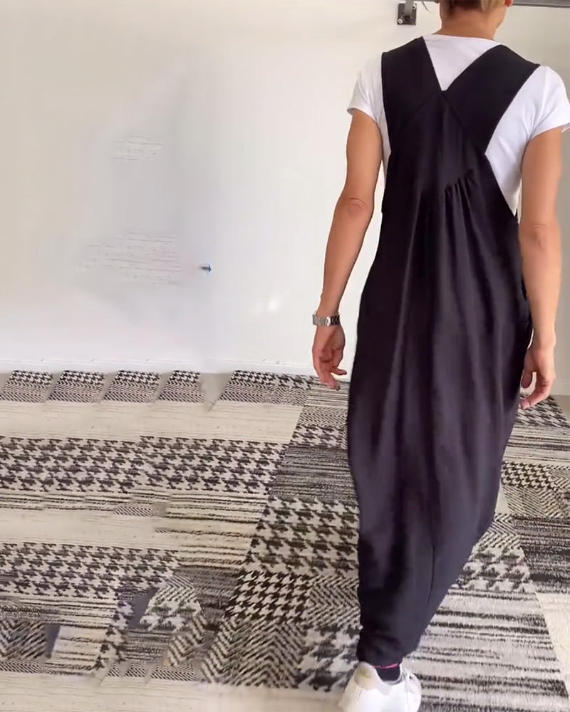 Cholula™ Vestido Casual con Tirantes Ajustables Lisos