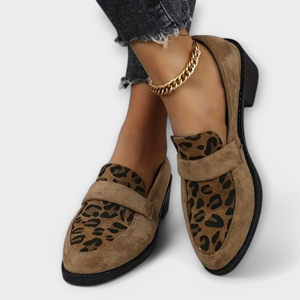 Yamileth™ Zapatos con Estampado de Leopardo para Mujer – Elegantes y Cómodos