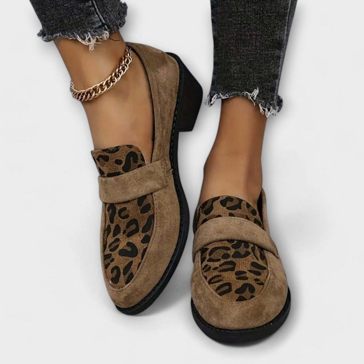 Yamileth™ Zapatos con Estampado de Leopardo para Mujer – Elegantes y Cómodos