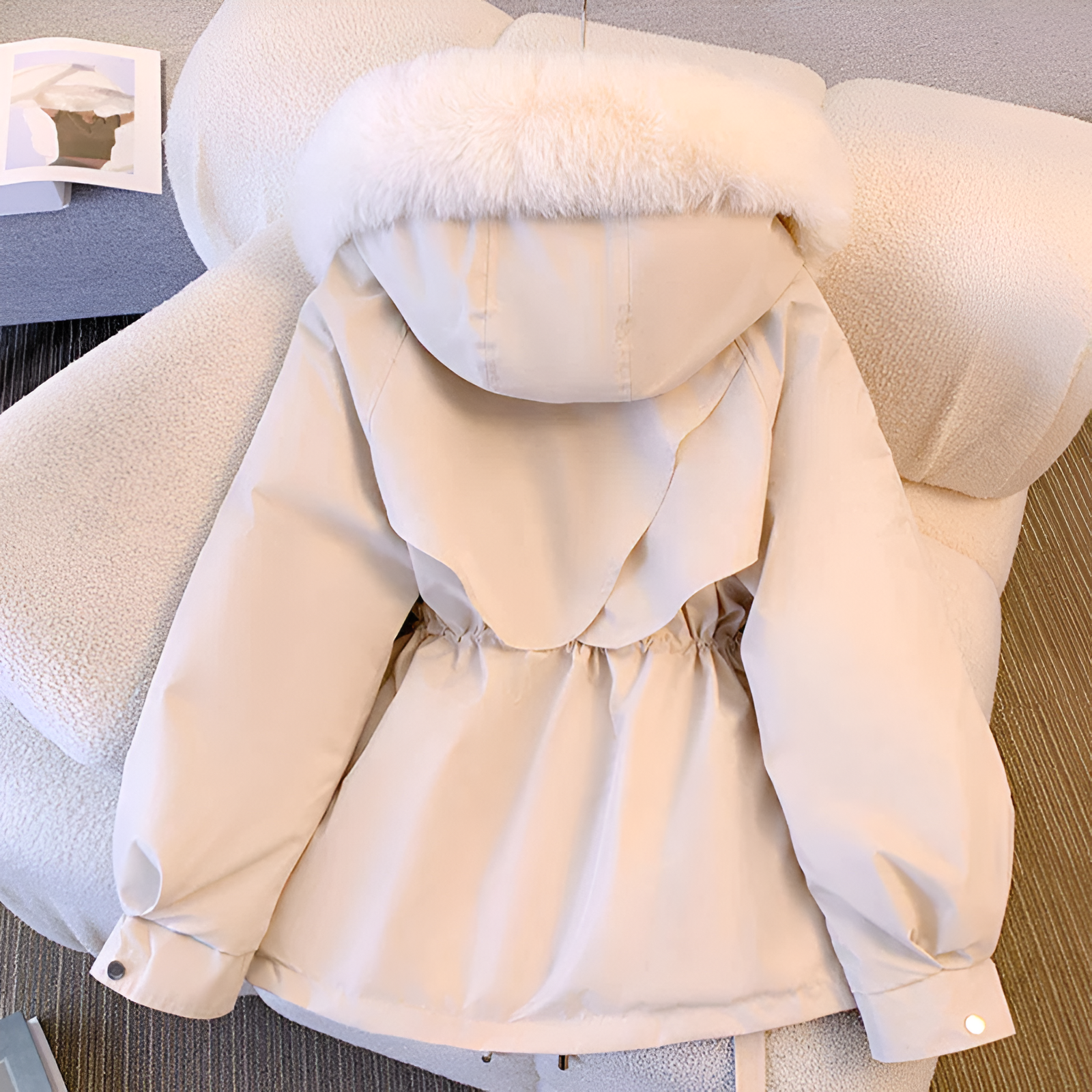 Aurelia™ Abrigo de Invierno Elegante y Acolchado, Duradero