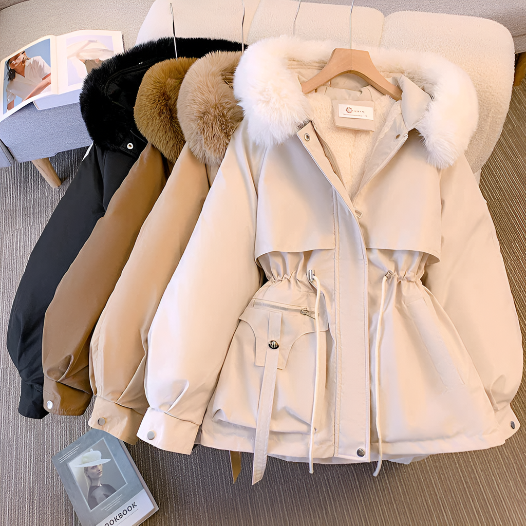 Aurelia™ Abrigo de Invierno Elegante y Acolchado, Duradero