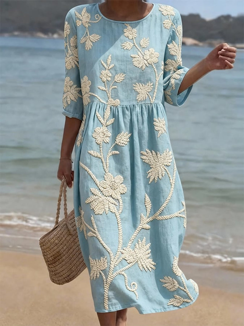 Xochime™ Vestido de Verano Elegante Vintage