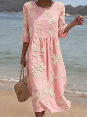 Xochime™ Vestido de Verano Elegante Vintage