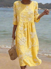 Xochime™ Vestido de Verano Elegante Vintage