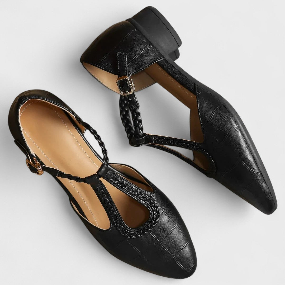 Custodia™ Zapatos Ortopédicos de Piel Mary Jane para Mujer