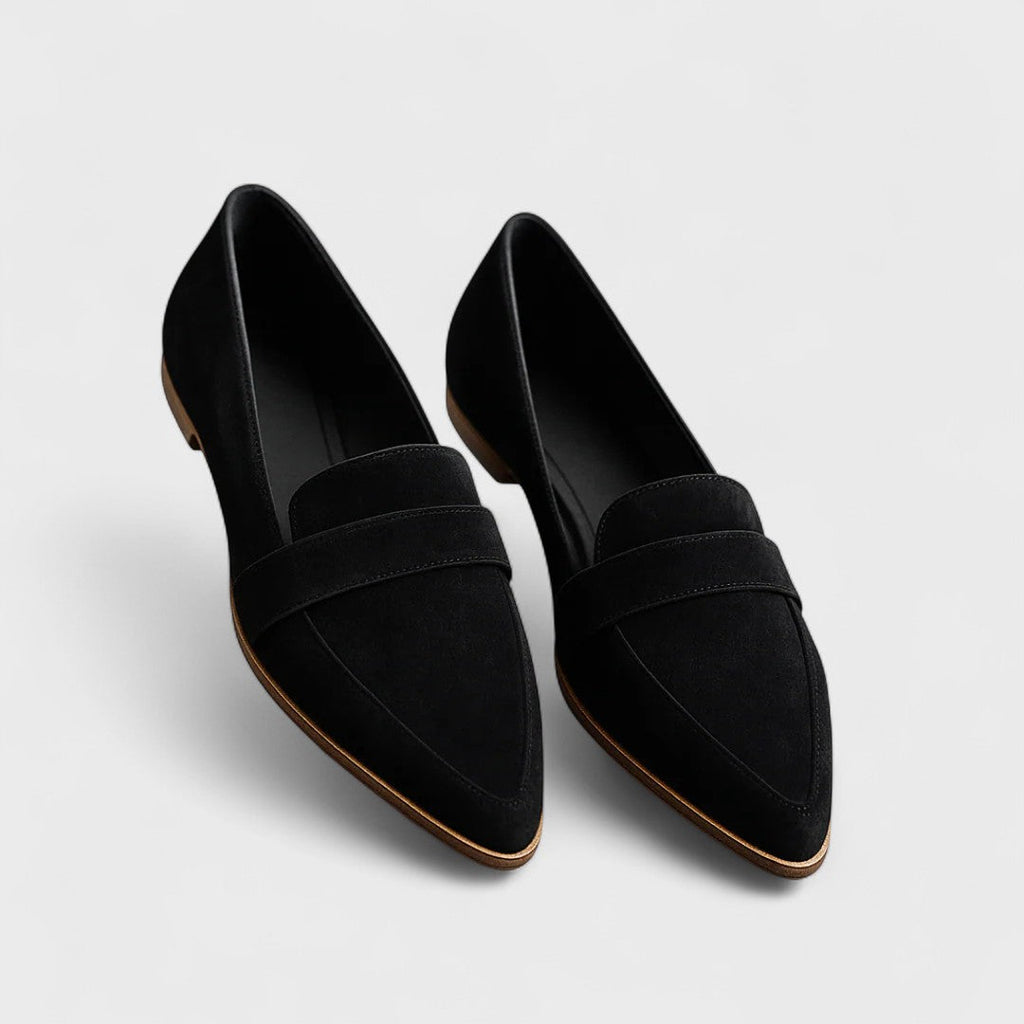 Anayeli™ Mocasines Ortopédicos de Piel para Mujer – Suela Antideslizante