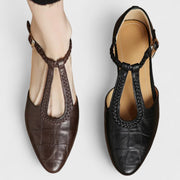 Custodia™ Zapatos Ortopédicos de Piel Mary Jane para Mujer