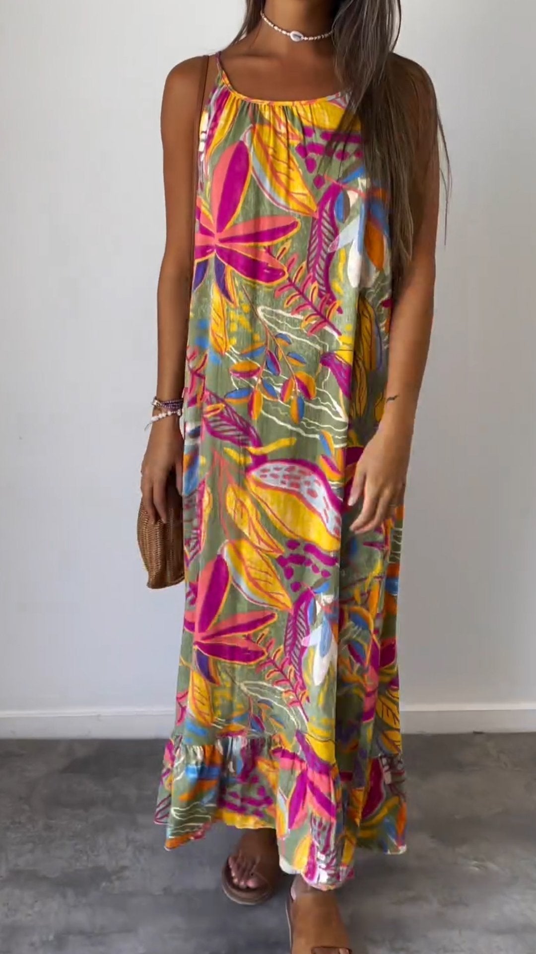 Reyna™ Vestido Floral Cómodo y Elegante para Mujer