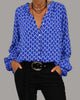Ariana™ Blusa Geométrica para Mujer con Corte Suelto Elegante