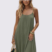 Gala™ Vestido Negro con Espalda Ajustable – Cómodo y Sexy