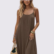 Gala™ Vestido Negro con Espalda Ajustable – Cómodo y Sexy