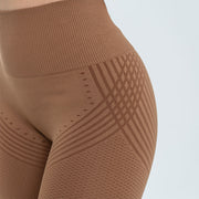 Uxmal™ Leggings 3D Drenantes Anticelulíticos, Café