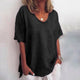 Yaretzi™ Blusa de Lino Atemporal y Ligera para Mujer