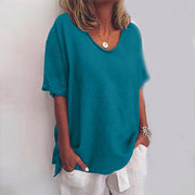 Yaretzi™ Blusa de Lino Atemporal y Ligera para Mujer