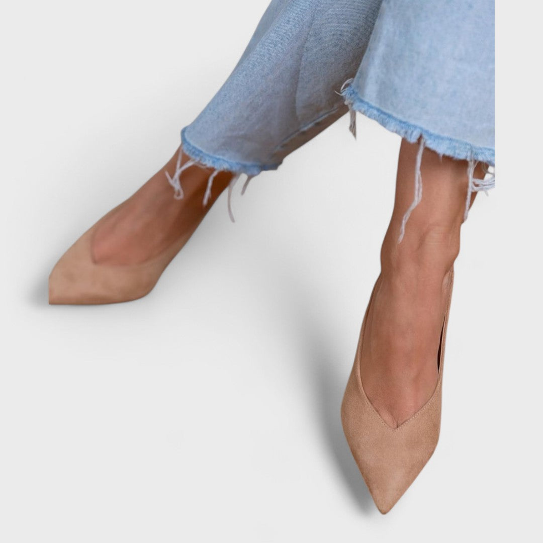 Fermina™ Zapato Slingback para Mujer con Tacón Fino Elegante